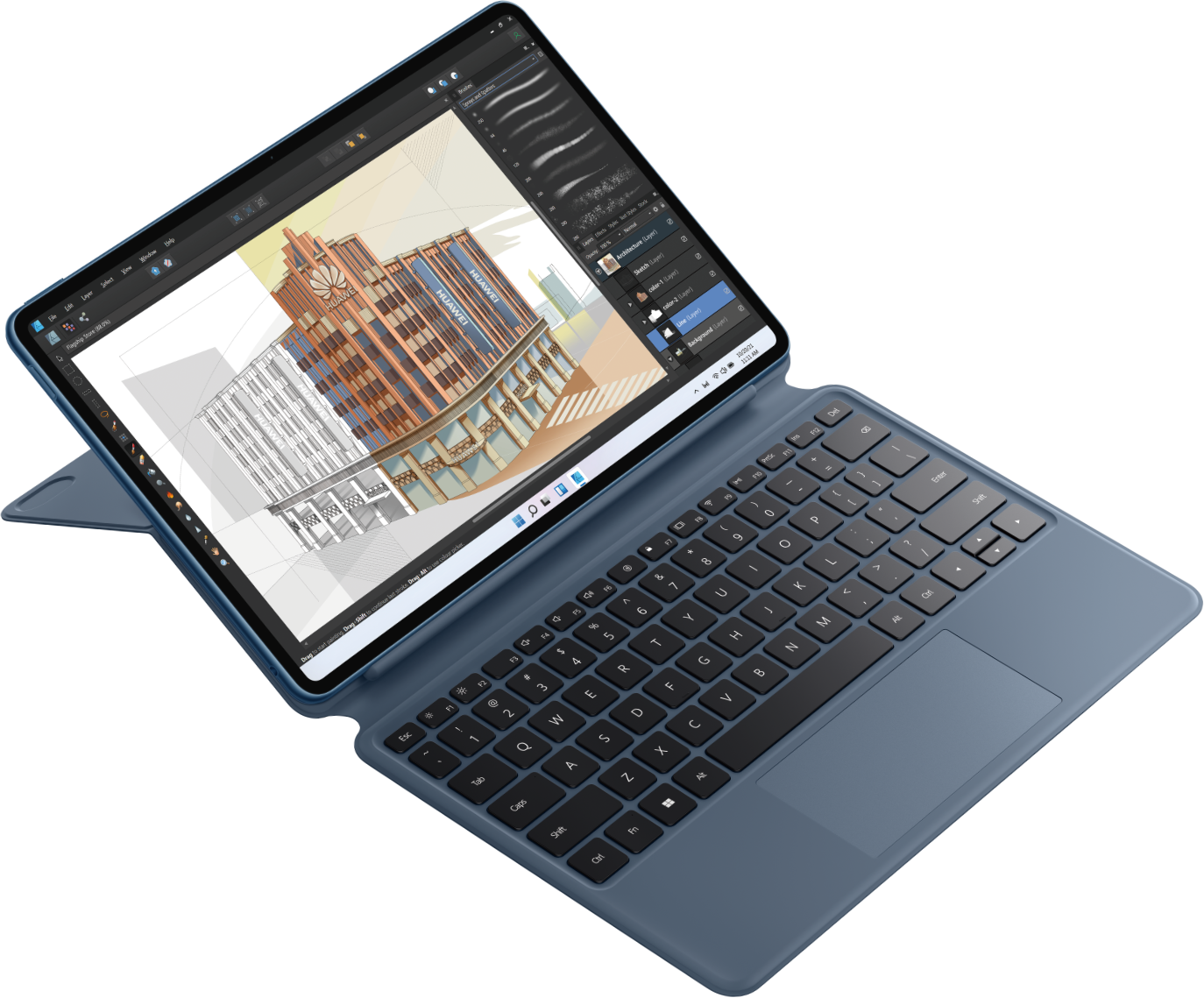 HUAWEI MateBook E-创作模式